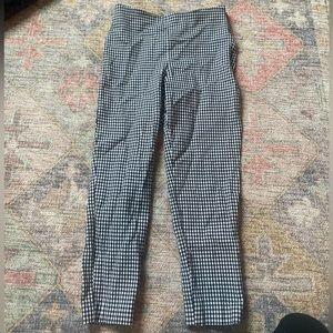 H&M Plaid Stretch Pants